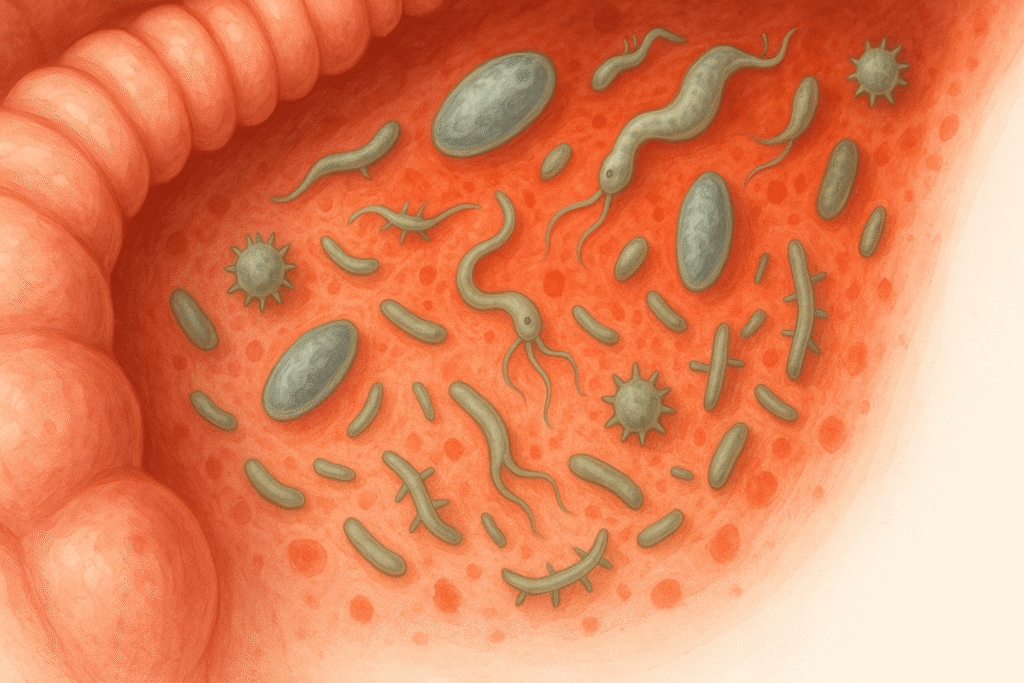 Infections intestinales ou parasitaires