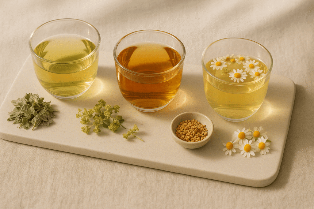 Infusions régulatrices hormonales