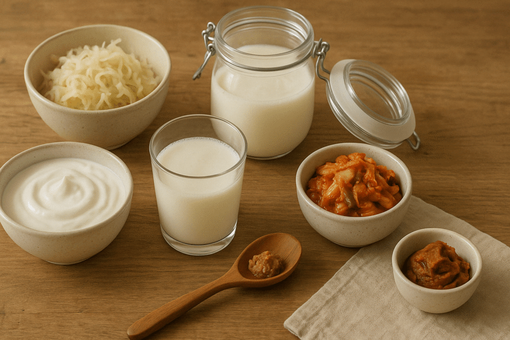 Les aliments fermentés (top 5)
