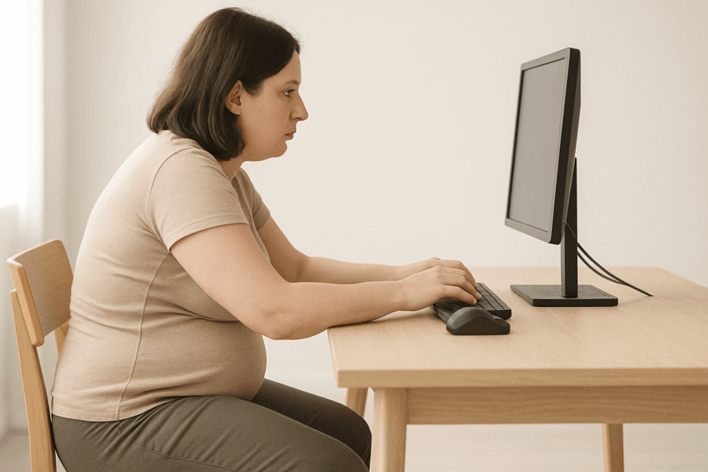 Mauvaise posture prolongée