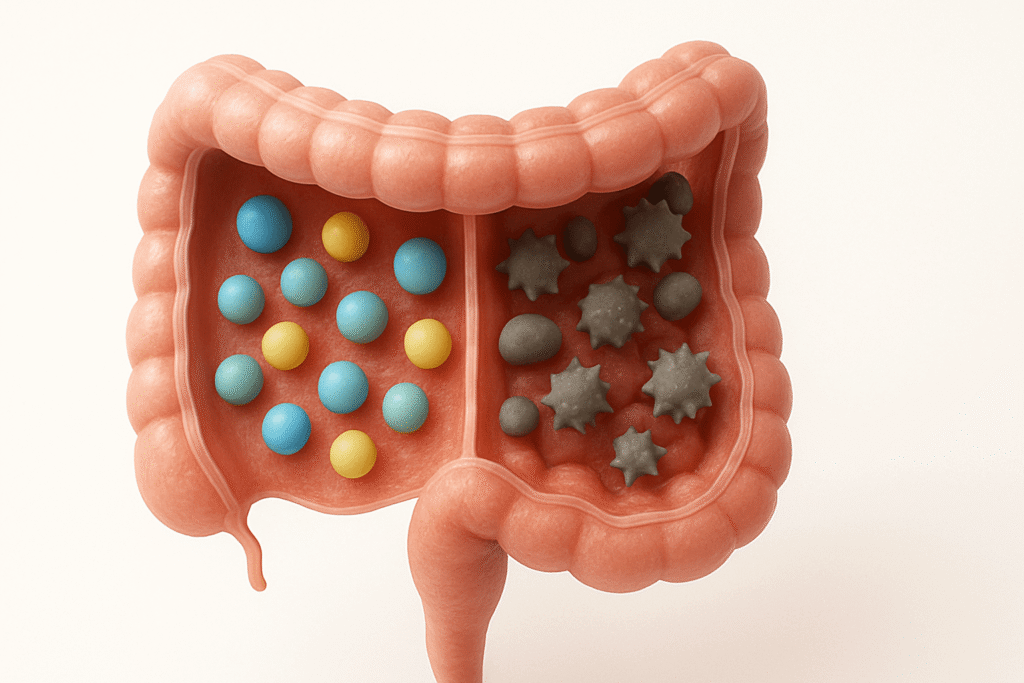 Microbiote déséquilibré