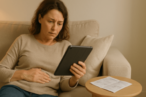 Saignement hors règles et ventre gonflé