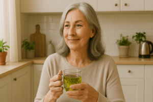 Ventre gonflé à la ménopause