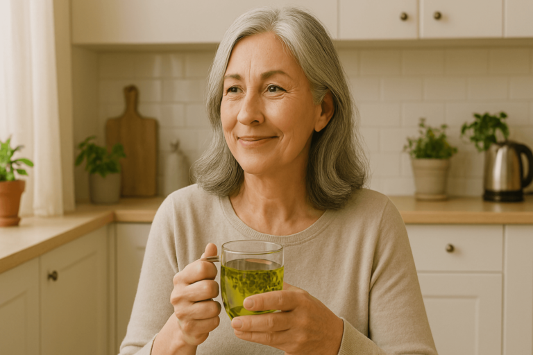 Ventre gonflé à la ménopause