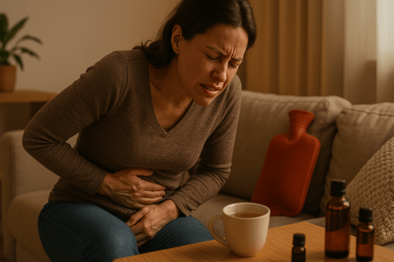Ventre gonflé et douloureux