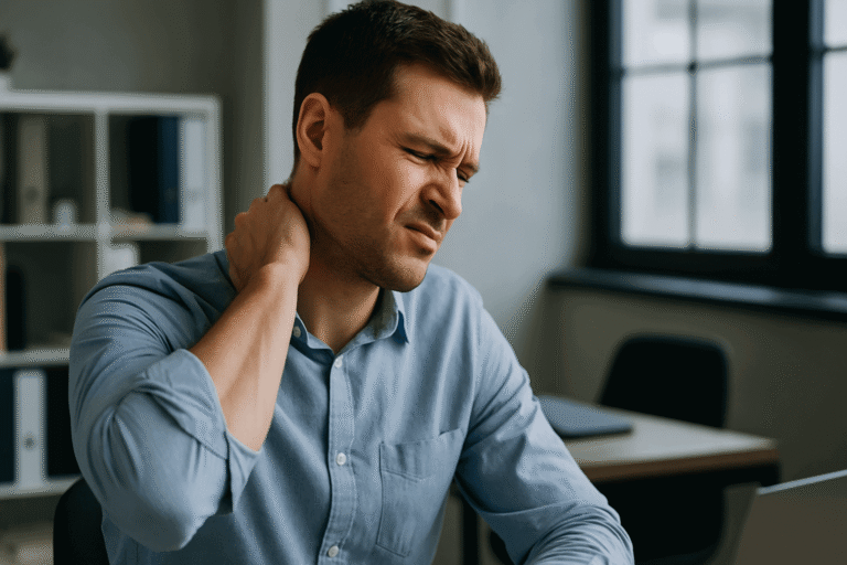 La posture et les tensions musculaires (nuque, cervicales…)