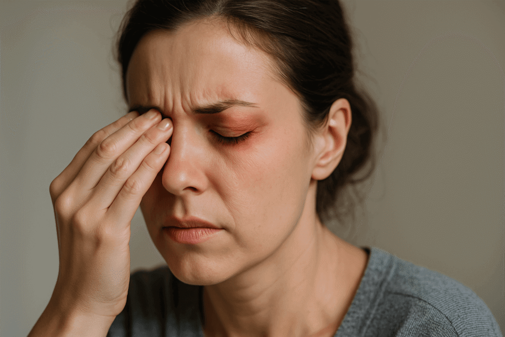 Migraine ophtalmique symptômes, causes et danger