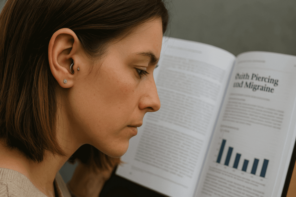 Ce que dit la science sur le piercing Daith et la migraine