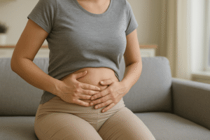 Ventre gonflé après cholécystectomie