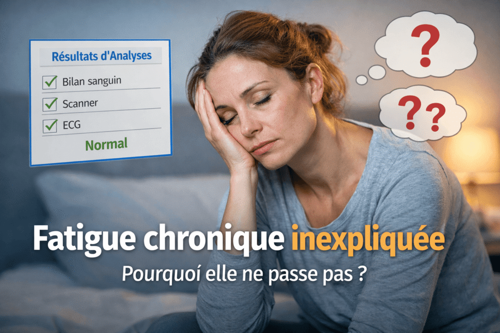 Fatigue chronique inexpliquée quand la fatigue ne passe pas