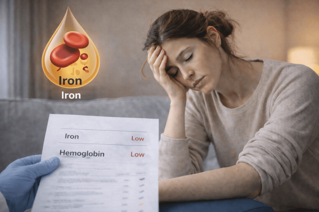 Fatigue et fer une cause majeure